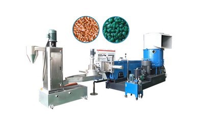 LDPE kino qayta ishlash granulator suv halqa granulator