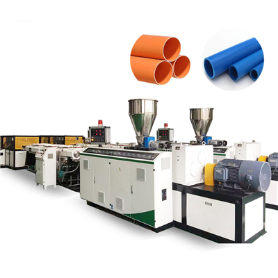 Pvc ikki quvurli ekstruziya liniyasi